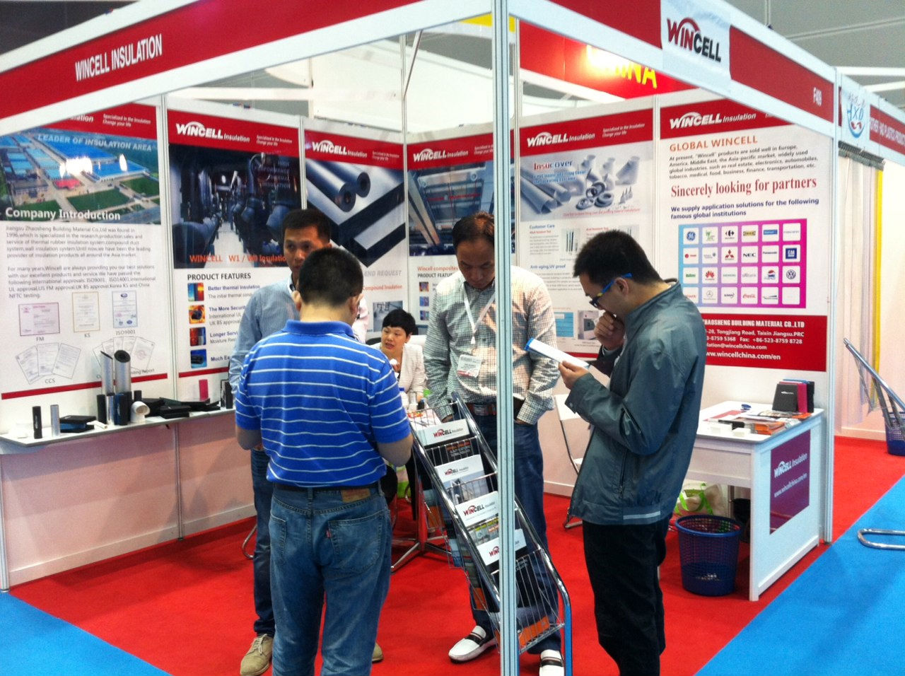 Wincell橡塑參與馬來西亞國際制冷、通風(fēng)及空調(diào)展覽會